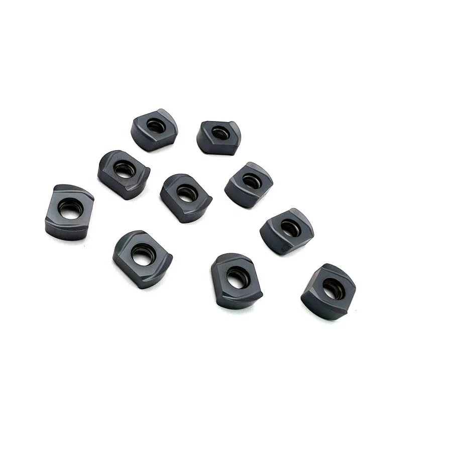 Tungsten Carbide CNC Milling inserts BLMP0603 0904   for cutting steel ,cast iron ,aluminium materials