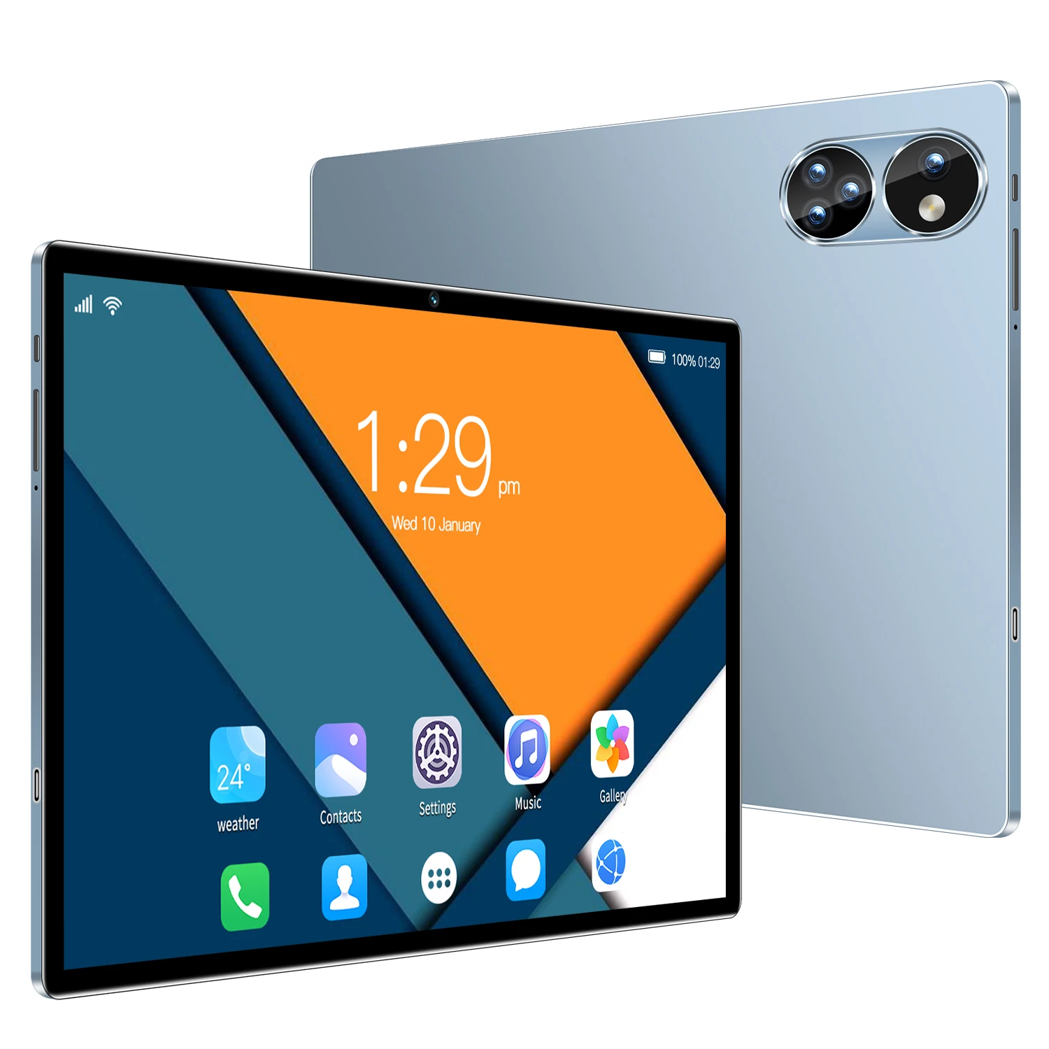 OEM Quality Super Thin Tablet Android 11 Metal Case Glass Screen Tablets