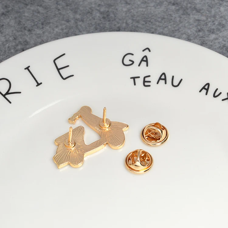 Bargain price transportation enamel pin cartoon bike car bus boat  brooch lapel pin