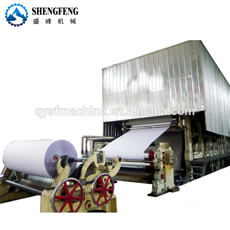 Used for paper mill second-hand culture A4 paper machinery production line