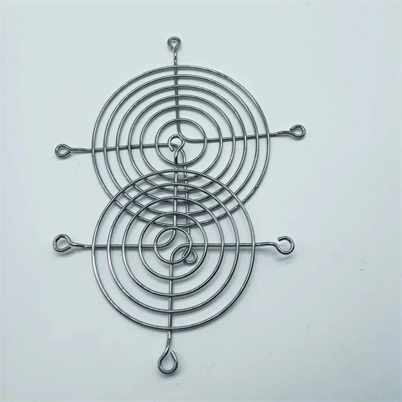 OEM ODM Custom 60-250mm Metal Fan Finger Guard Protection Cooling Fan Grill 60mm 80mm 90mm 120mm 150mm Fan Accessaries