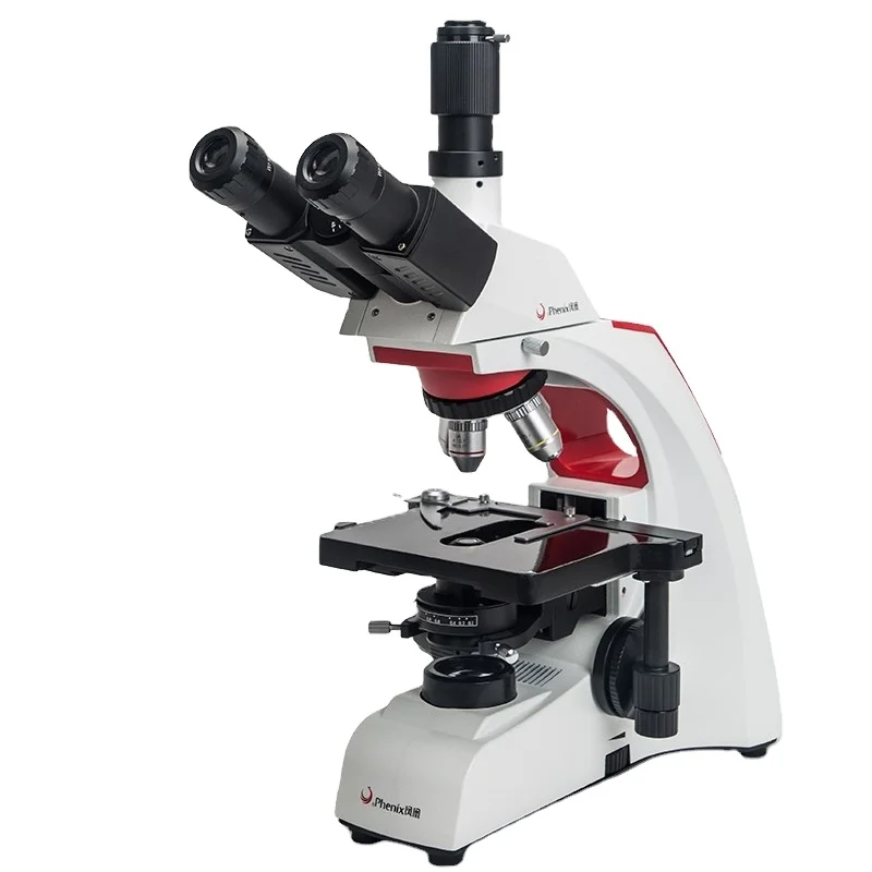 Phenix BMC303-A 40X-1600X Digital Microscopic Trinocular Biological Laboratory Microscope for Live Blood Analysis
