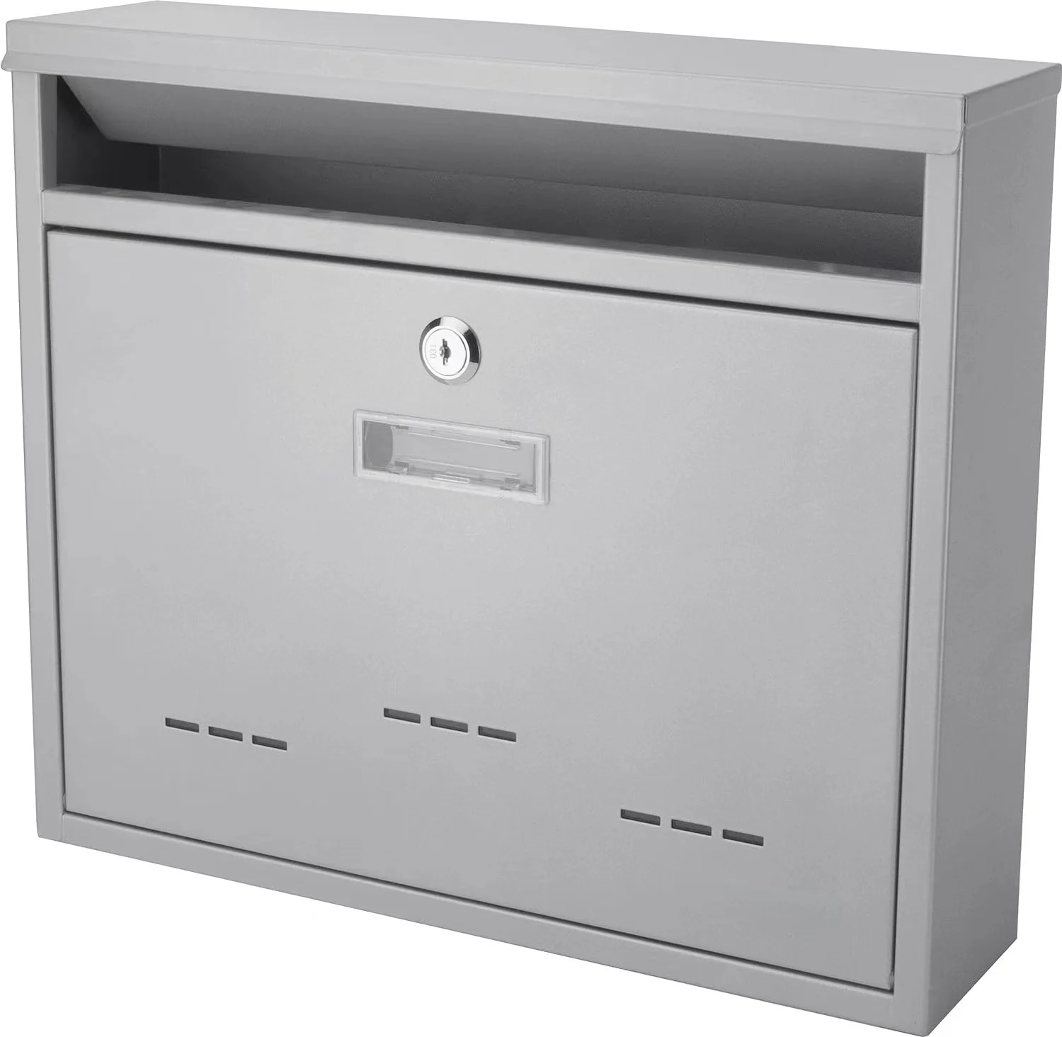 Stainless Steel Combination Outdoor Smart Mailbox Wall Mounted Lock Metal Postbox