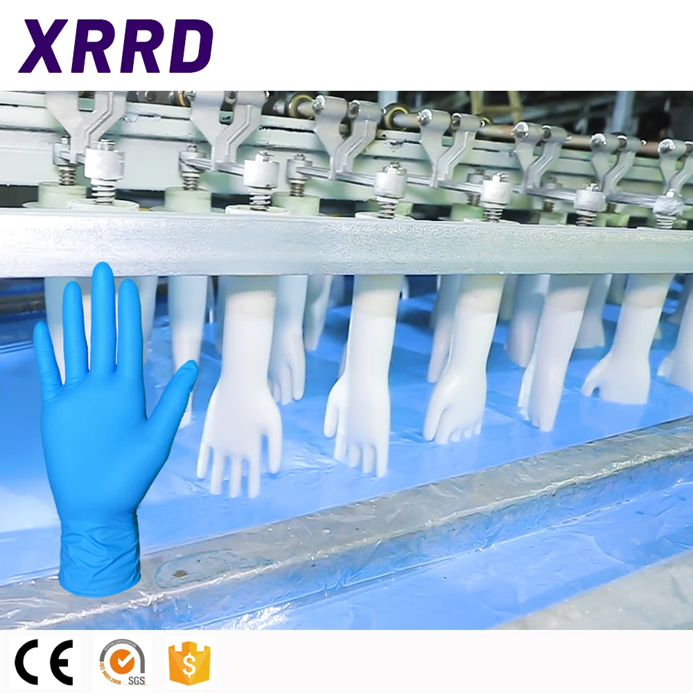 Nitrile gloves production line Best Quality Ultrasonic Disposable Glove Making Machine