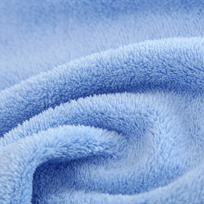 High quality bath towel set gift thick coral fleece soft absorbent face towel bath set
