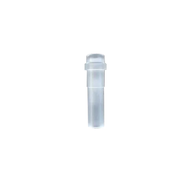 Factory Price Transparent High Mechanical Strength Sapphire Tube Glass For Hair Removal Machine