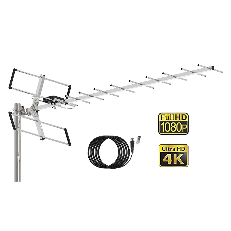 New Selling High Front Back Ratio Dvb T2 Anti-Theft Aerial Gain singal tv antena outdoor long range TV ANTENNA
