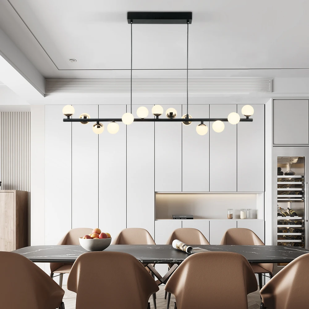 Magic Beans Ball Chandelier Lighting Modern Pendant Light Hotel Lobby Living Room Pendant Light Chandelier