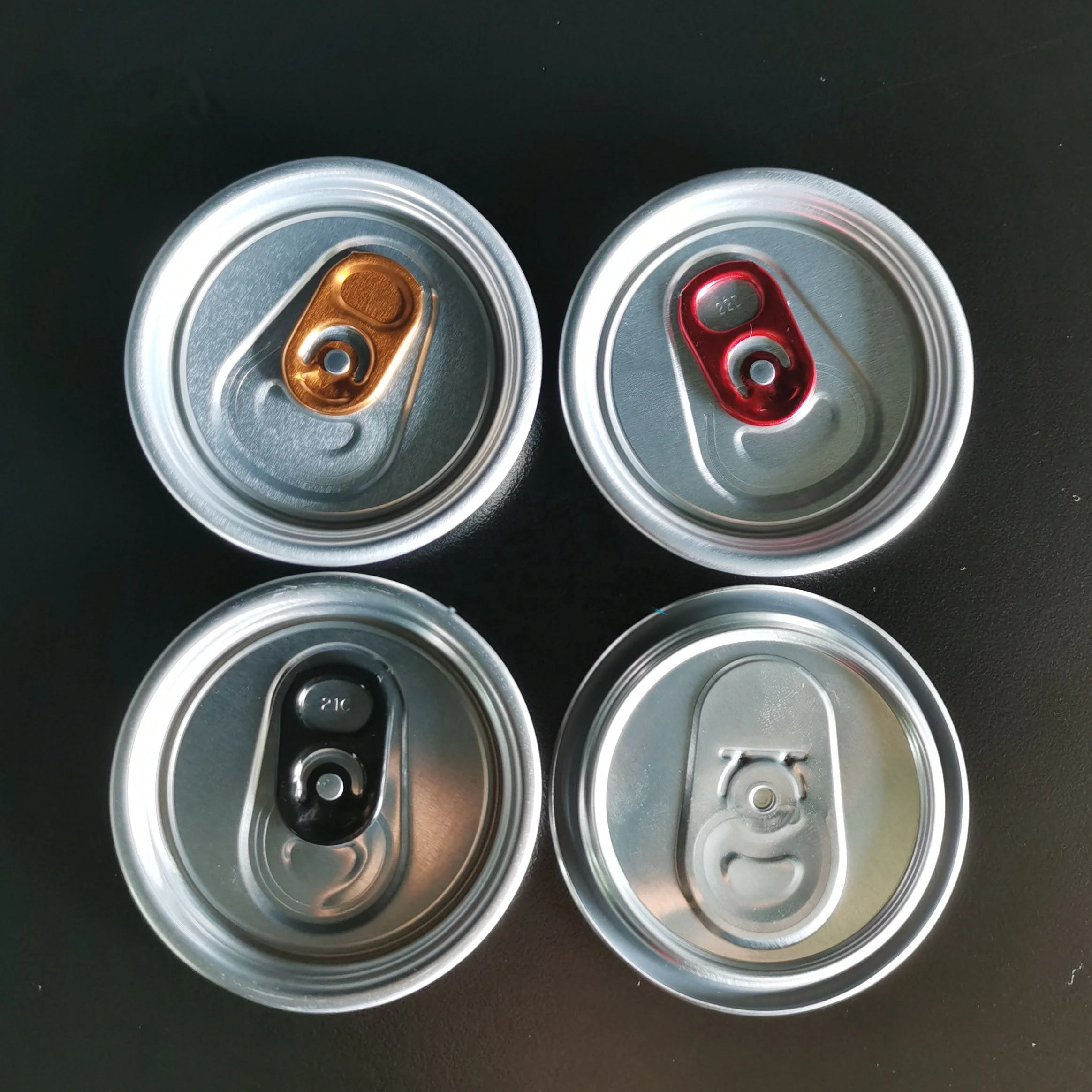 China Famous Brand Aluminum Can Lids, 52.5 mm 202# Beverage Can Lids, #202 SOT CDL Easy Open End for Coffee Soda Beverage Cans