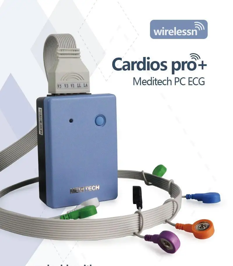 Portable 12 Channel ECG Machine for Hospitals and Clinics CE and ISO Approved for Quality Assurance