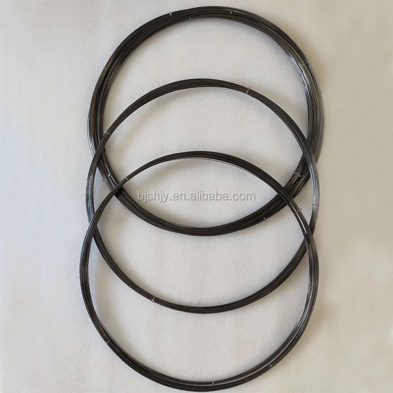 W material vacuum coating heating black tungsten wire price