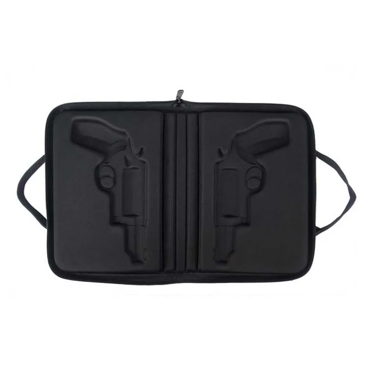 Quality Waterproof Handle Handgun Tactical Gun Case Pistol Bag Tote Zipper Military Tactical Waterproof Gun Bag