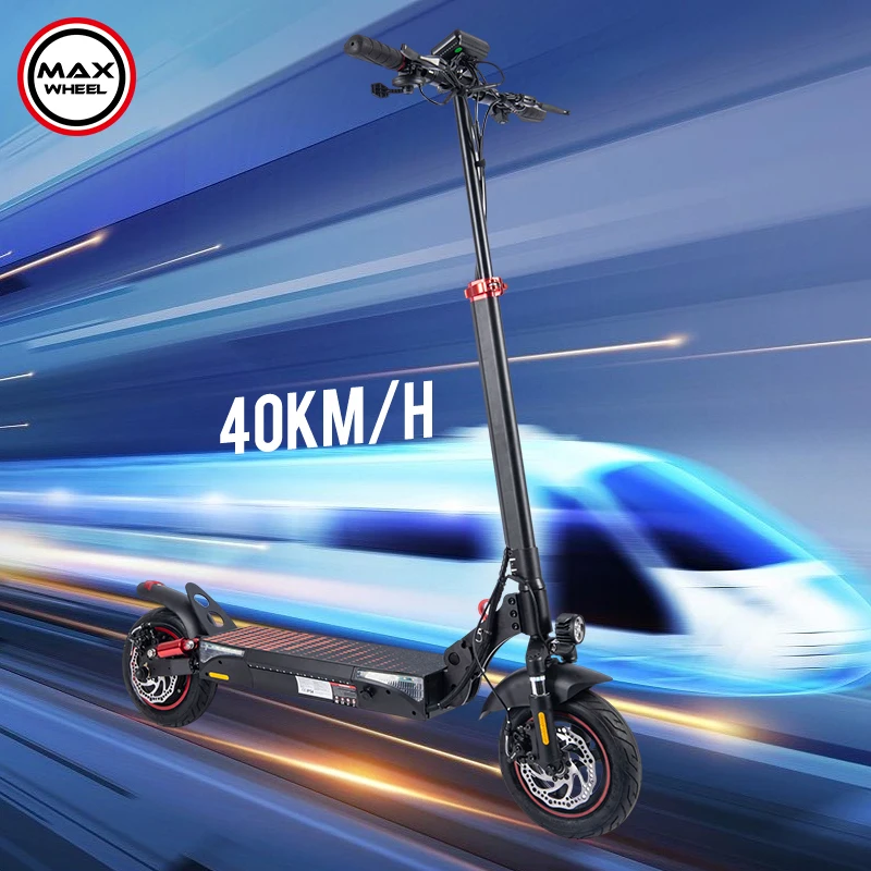 40km/h fast off-road scooter T4 500w powerful motor 48v lithium battery height adjustable adult electric scooter custom