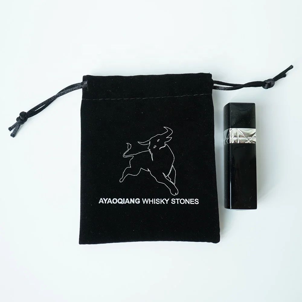 Hat sale reusable Sunglasses Watch Necklace Custom logo Drawstring Gift Bag Microfiber Jewelry Packaging Pouch velvet bag