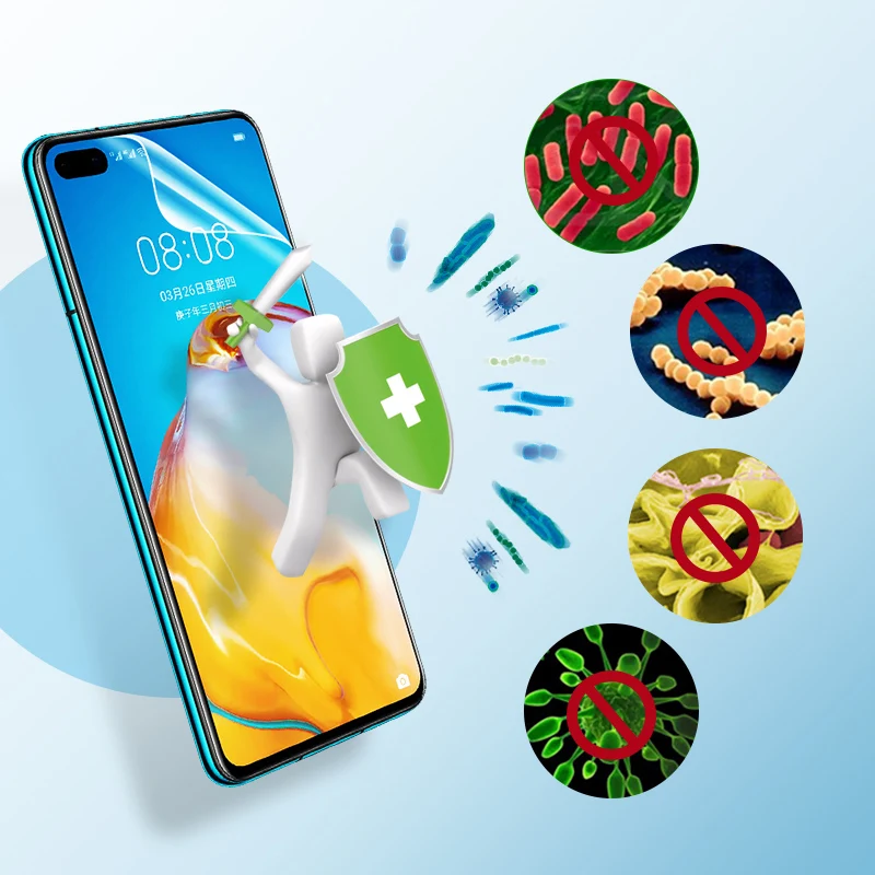 Factory Direct Shipping Universal models Anti-bacterial screen protector cutting hydrogel tpu screen protector manufacture