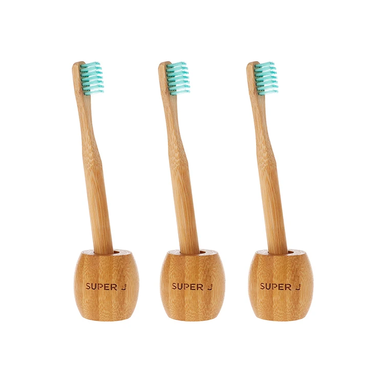 New bamboo fiber toothbrush holder brand design