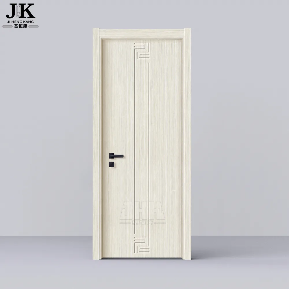 JHK-P29 readymade wooden doors price supermarket 30x80 PVC Door