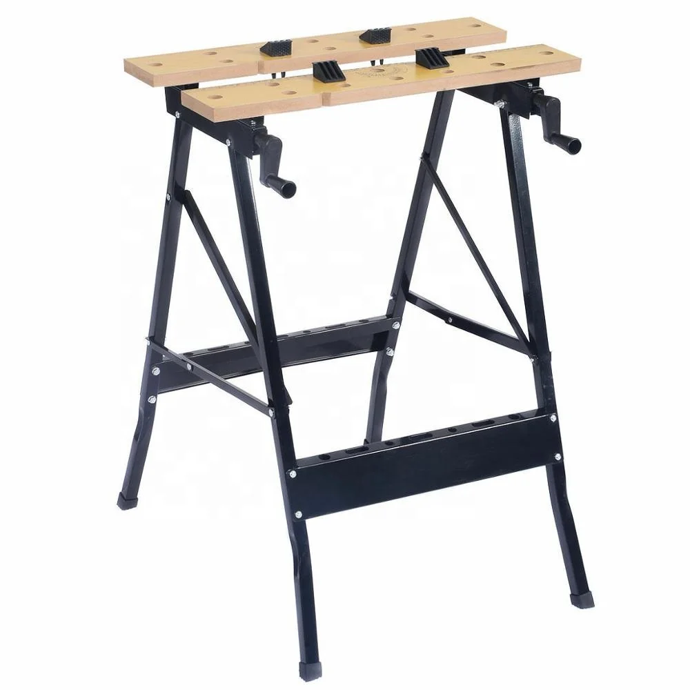 fold wooden steel work bench MAX 100kgs