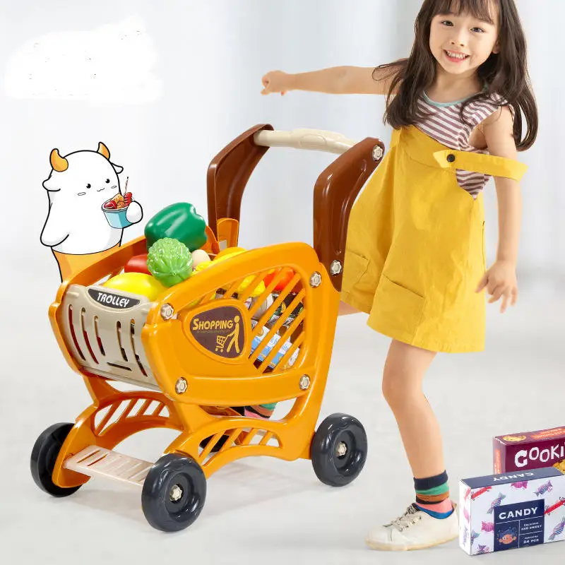 Supermarket Toy For Kids Home Big Supermarket Kids Cash Register Toys Pretend Play Children's Simulation Shopping Toy