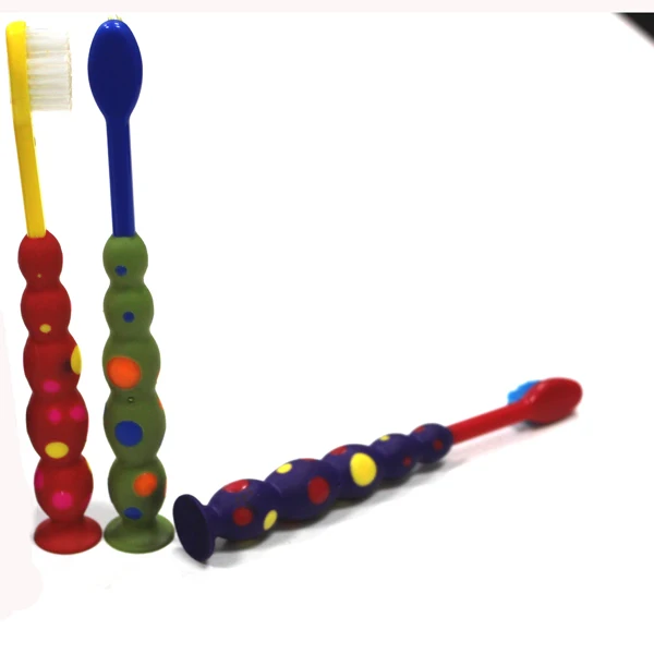 kid Toothbrush with Strong Suction for Standing up Custom Logo Toothbrush Wholesale kid Toothbrush wholesale