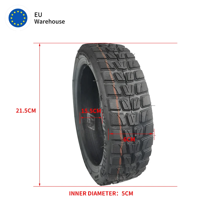 EU Warehouse 8.5 inch Electric Scooter Tubeless Tyre Off Road Tire 8 1/2-6.1 For Xiaomi M365 1S Pro Pro2 Mi3 Scooter Vacuum Tire