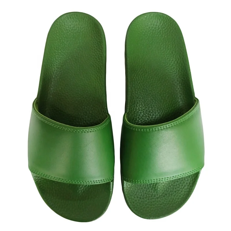 Custom Logo Slide Sandal Wholesale,Chinese Unisex Leather House Bathroom Home Indoor Eva Rubber Slipper For Men