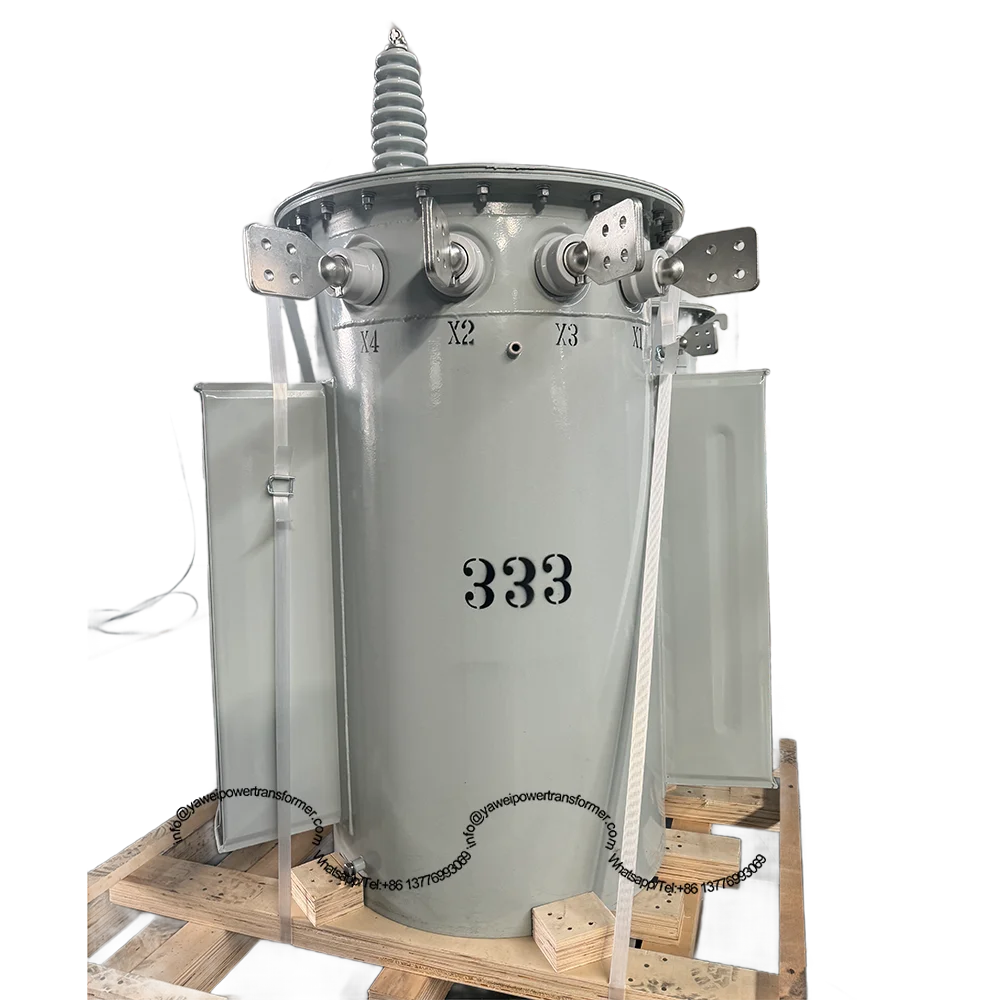 Single Phase Pole Mounted 15kva 25kva 37.5kva 13.8kv 120/240v Transformer 333 kva transformer