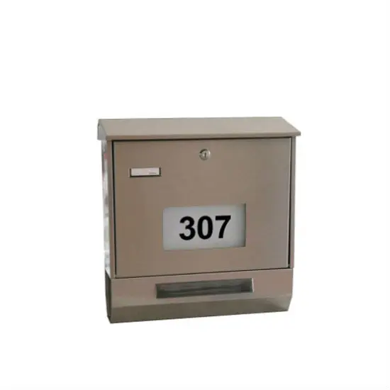 FQ-200 stainless steel parcel delivery mail box metal outdoor