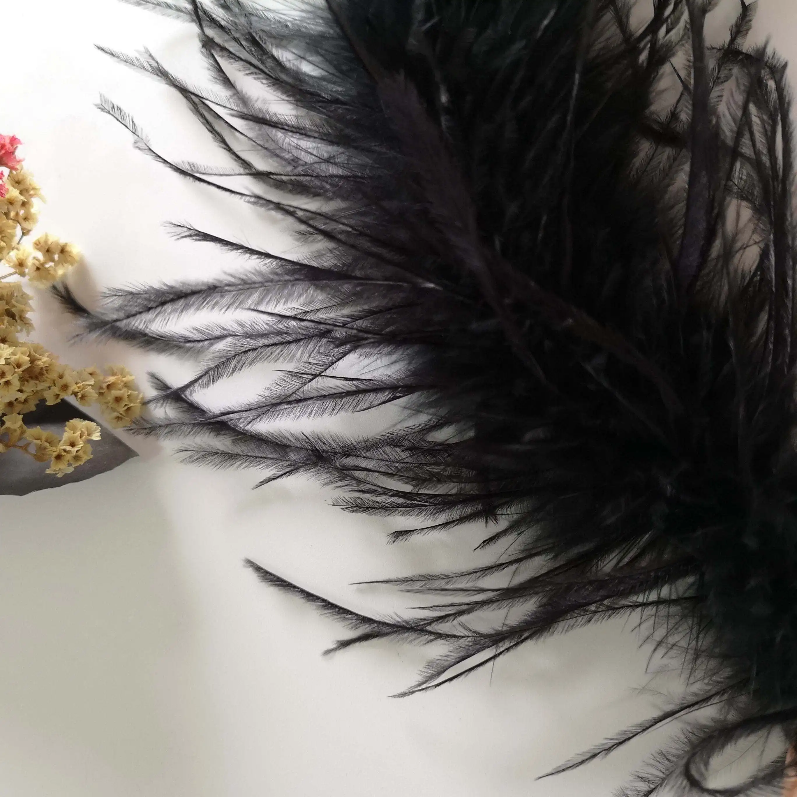 Factory Wholesale Ostrich Feather Boa Turkey Feathers Boa Aqua Ostrich Feather Boa For Party Decoration