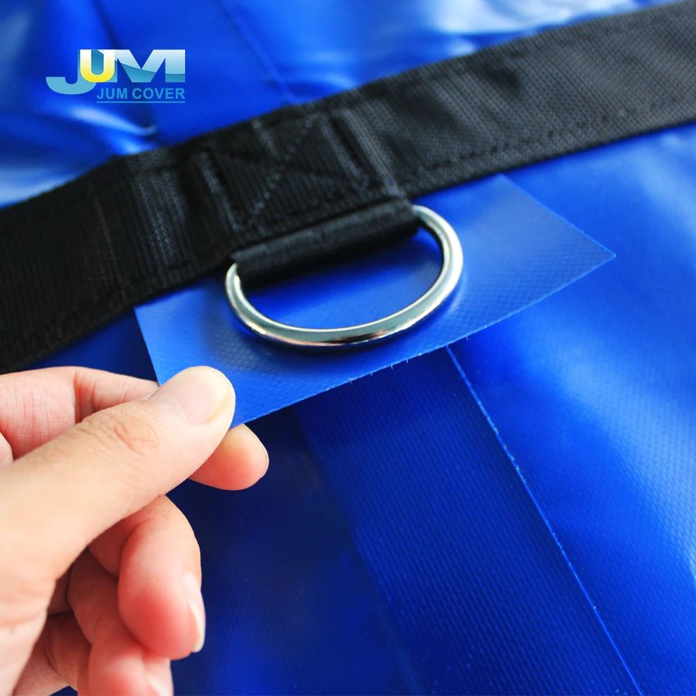 Heavy Duty Durable PVC Truck Container Semi Trailer Lorry Side Sun Protection Tarp For Sale