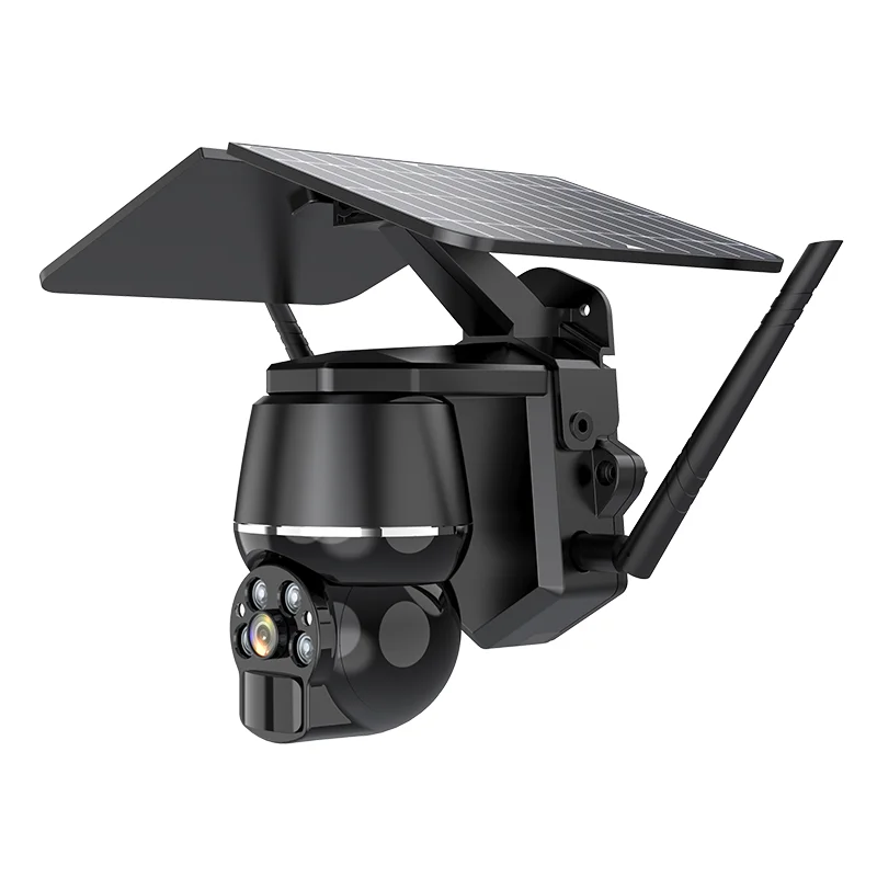 Glomarket 2022 Wireless Outdoor Smart Camera Solar Panel Battery Security Camera 4G Night Vision Waterproof Camera System