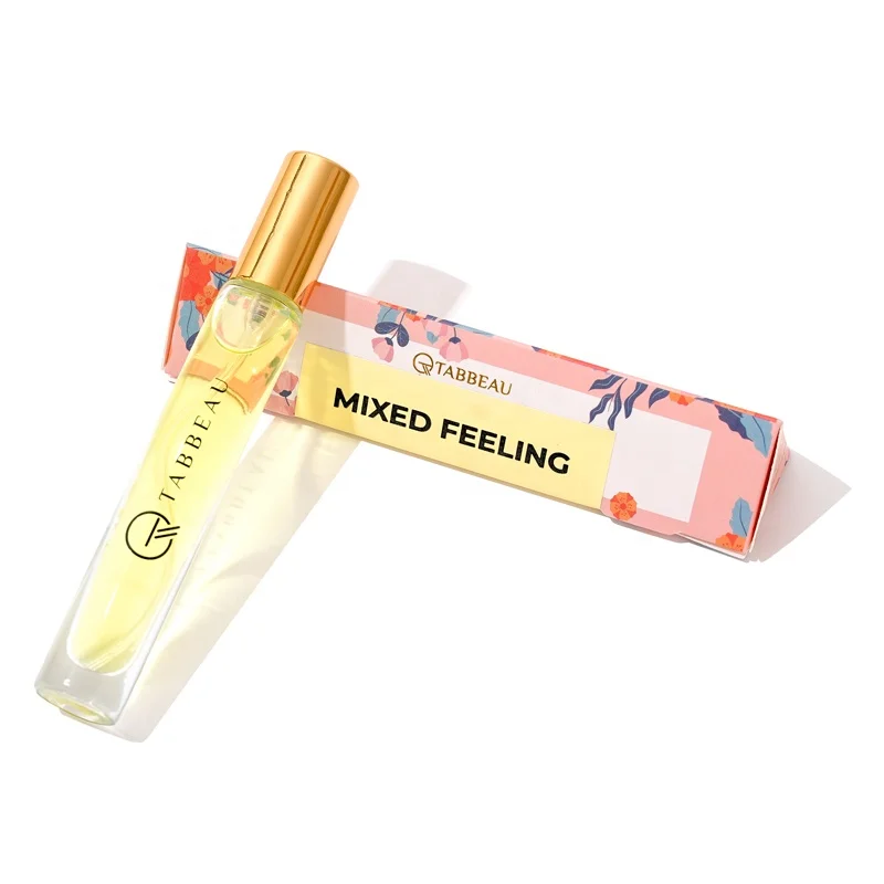 Custom Logo Printing Brand 10ml Roller Perfume Tester Bottle Travel Small Atomizer Glass Spray Bottle