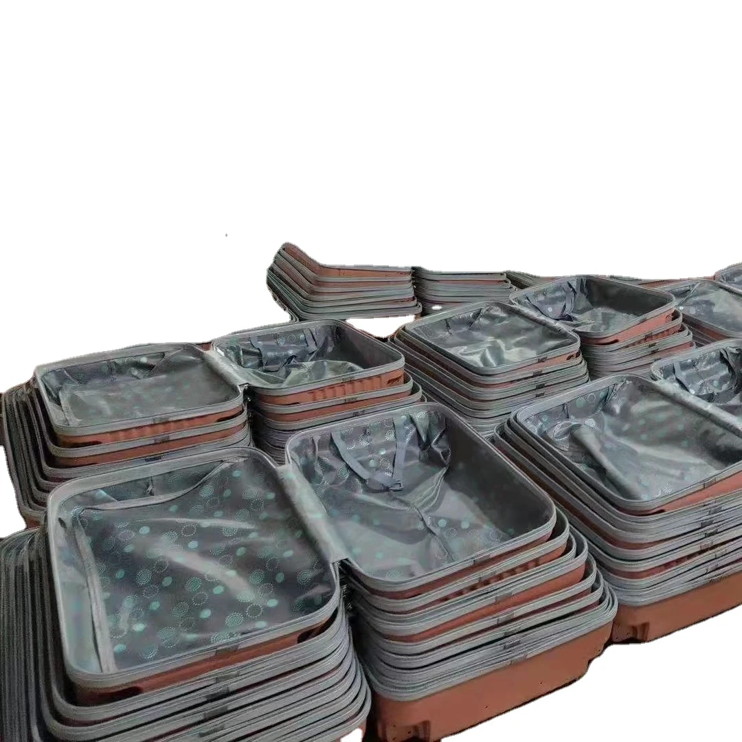 PP suitcase semi-finished ABS/PC hard-shell bag set Custom suitcase set suitcase factory wholesale large luggage accessories