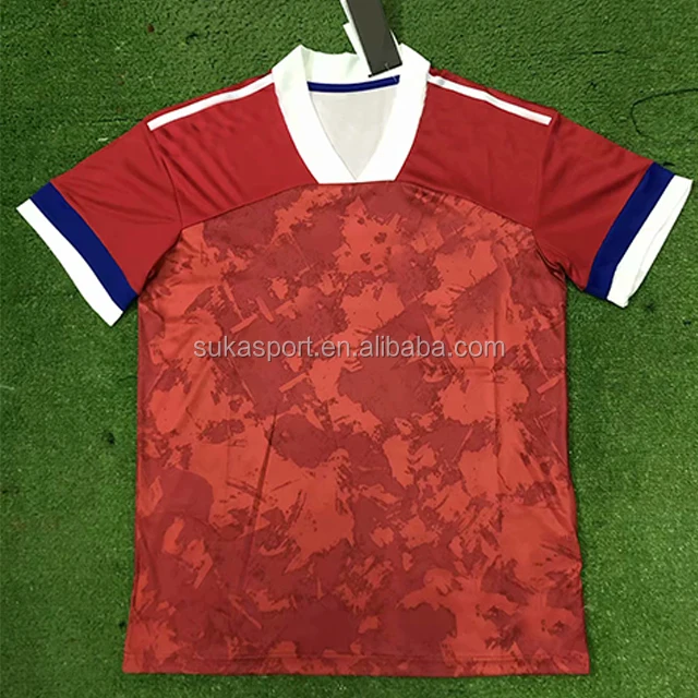2020 eruo cup jersey men kids home away new Russia soccer jersey national football set