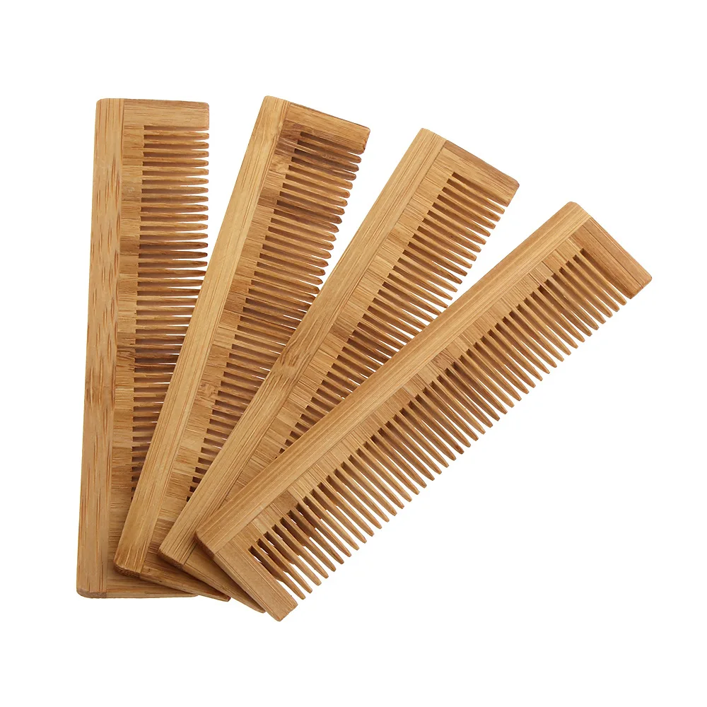 Eco Friendly Zero Waste Natural Wood Bamboo Hair Comb Eco Friendly Bamboo Wood Hair Comb