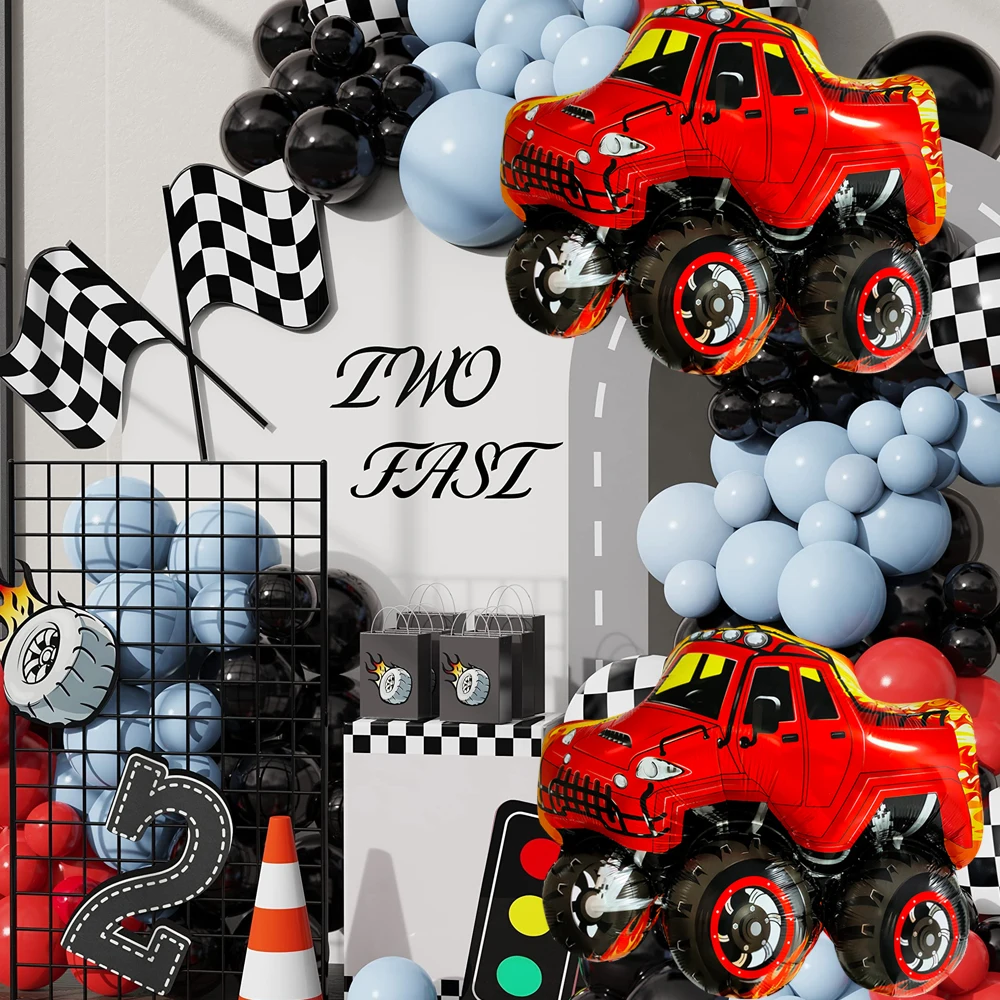 New Style Pickup Balloon Truck Mylar Balloon Truck Birthday Party Decoration