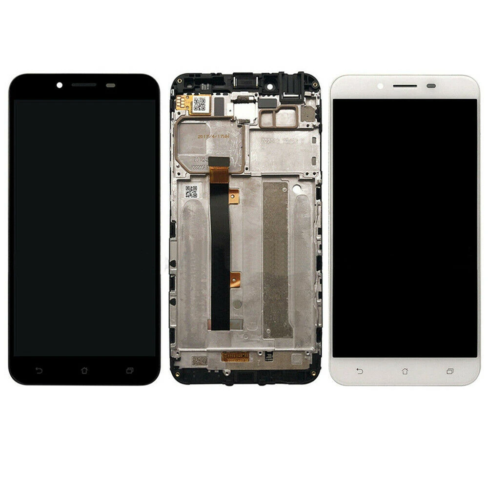 5,5 Оригинальный ЖК-дисплей сенсорный экран дигитайзер Рамка в сборе для Asus Zenfone 3 Max ZC553KL X00DD стеклянная панель объектива