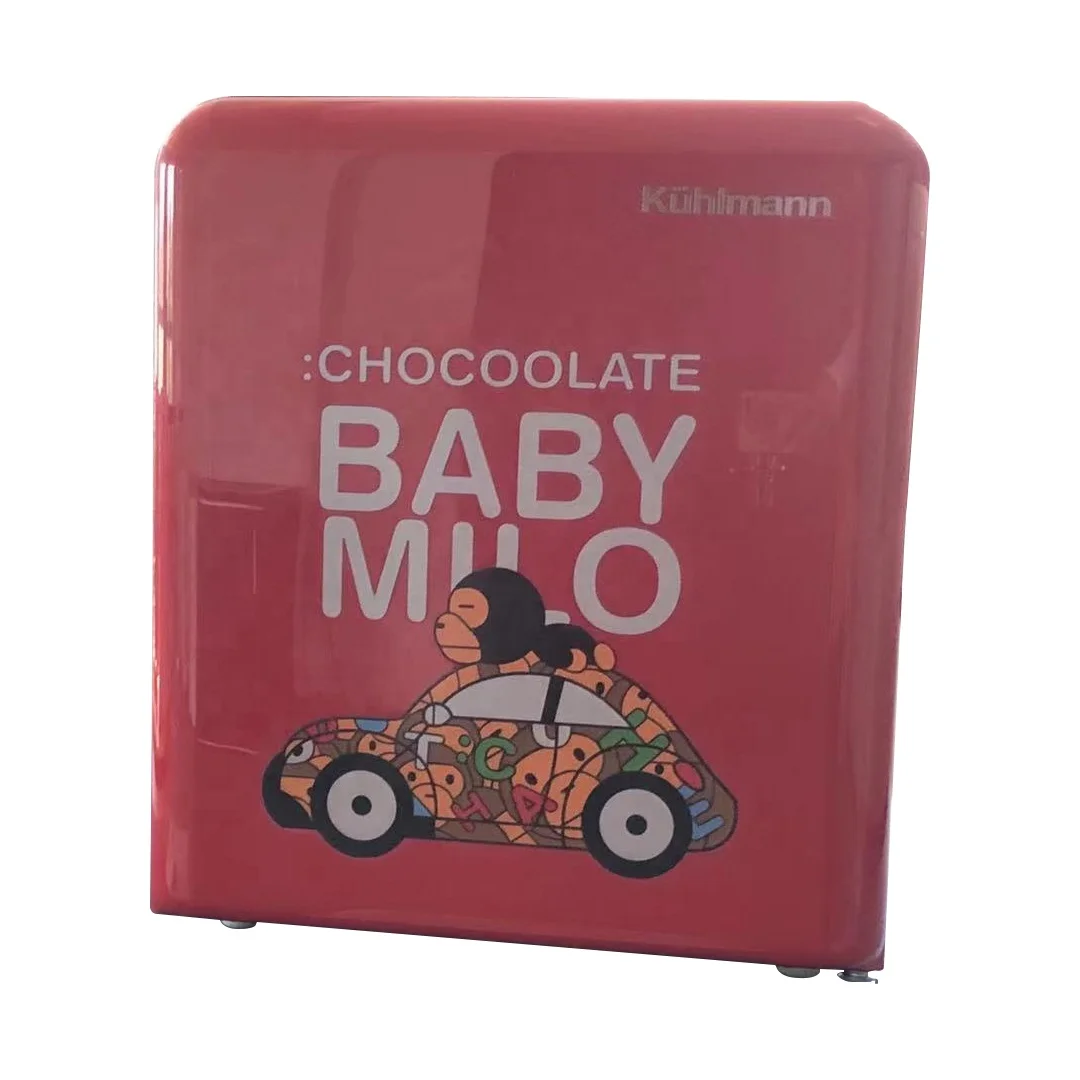 Portable Compact Single Door Small Refrigerator Personal Home Office Mini