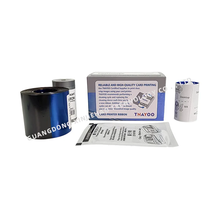 High Quality Compatible DATACARD 546314-701 YMCKT Ribbon For SP30Plus Card Printer