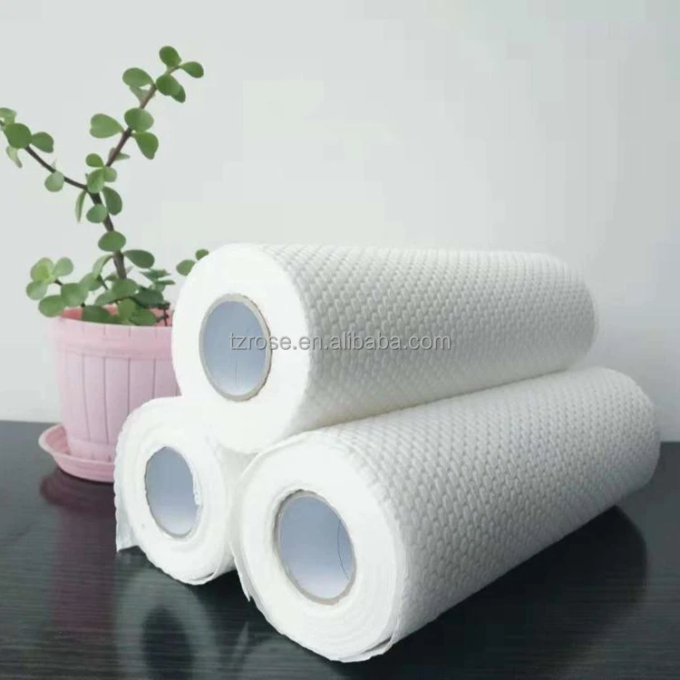 Полипропилен дерево целлюлоза с тиснением нетканый спанлейс