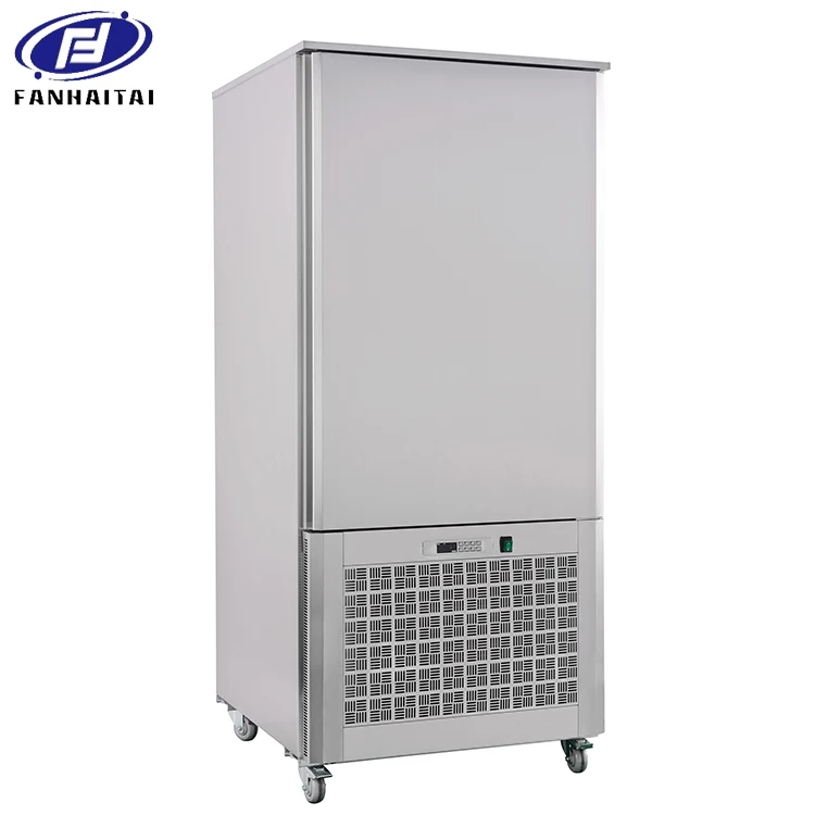Commercial custom made fish chicken ice cream 5 10 trays temperature machine blast chiller shock freezer for fish meat