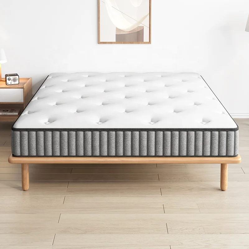 OEM/ODM Comfortable Decompression Breathable King Size Bed Latex Spring Mattress