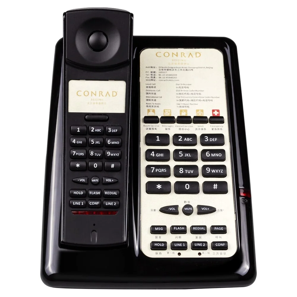 Cotell Hot Sale Classic Desk Phone Digital Cordless Landline Telephone For Home Office Hotel Business