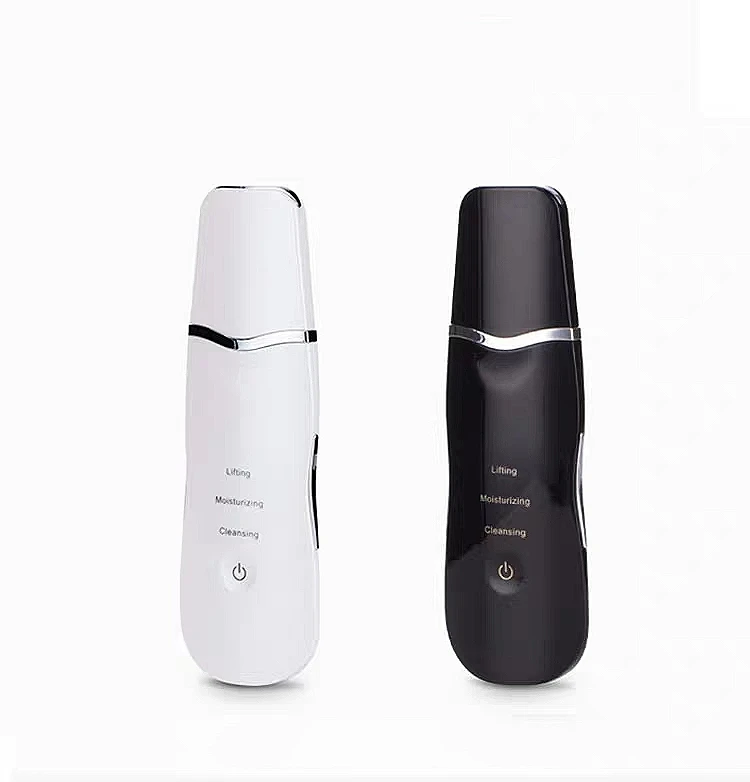 Portable Home Use Beauty Ion Facial Peeling Deep cleaning  Ultrasonic Skin Scrubber
