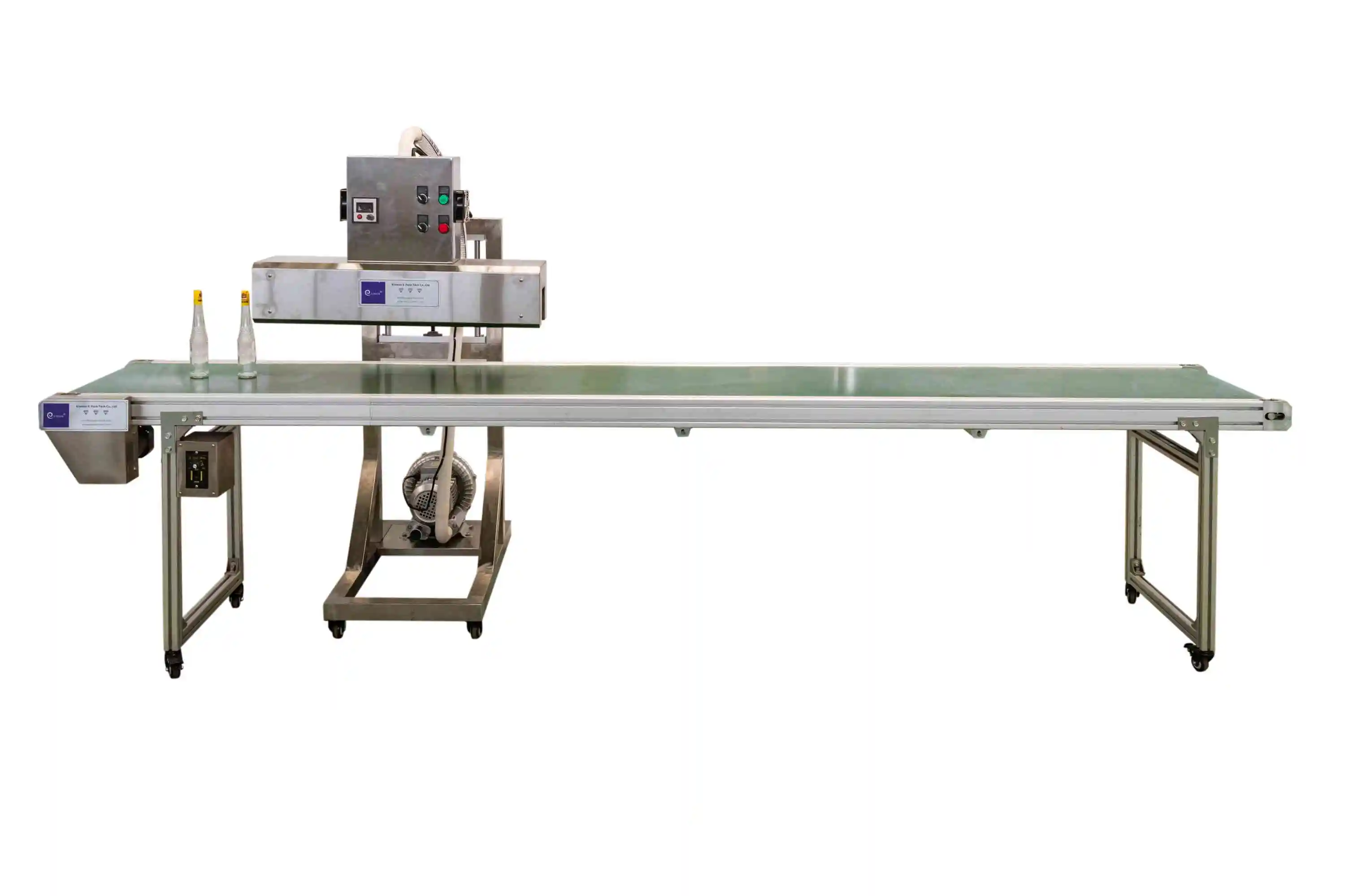 Bottle shrink sleeve label machine neck shrink label wrapping machine