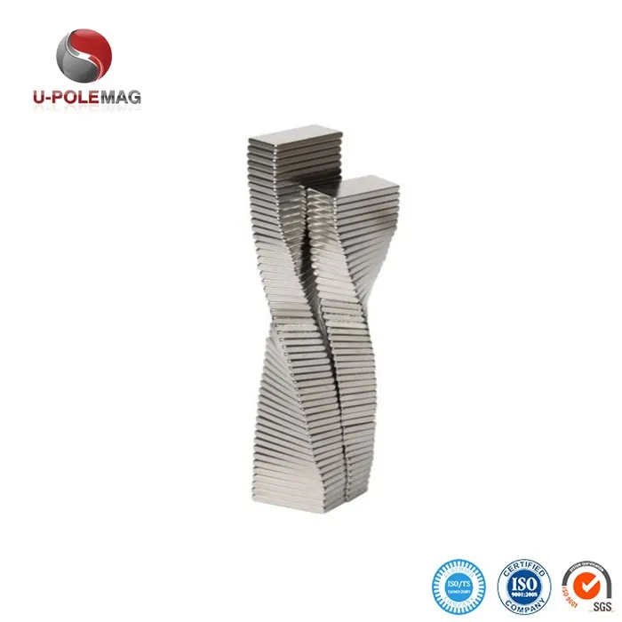 Super Strong Neodymium Magnetic 40x20x10mm Large Square Thin Flat Powerful Permanent Magnet Sheet N52 for Generator