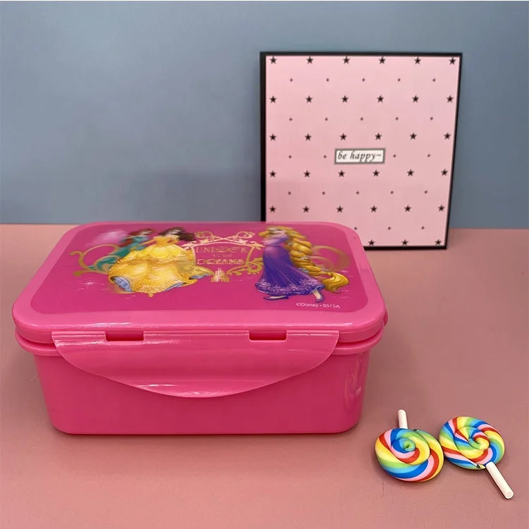 500 мл BPA бесплатно пластиковый Ланч-бокс с IML печать