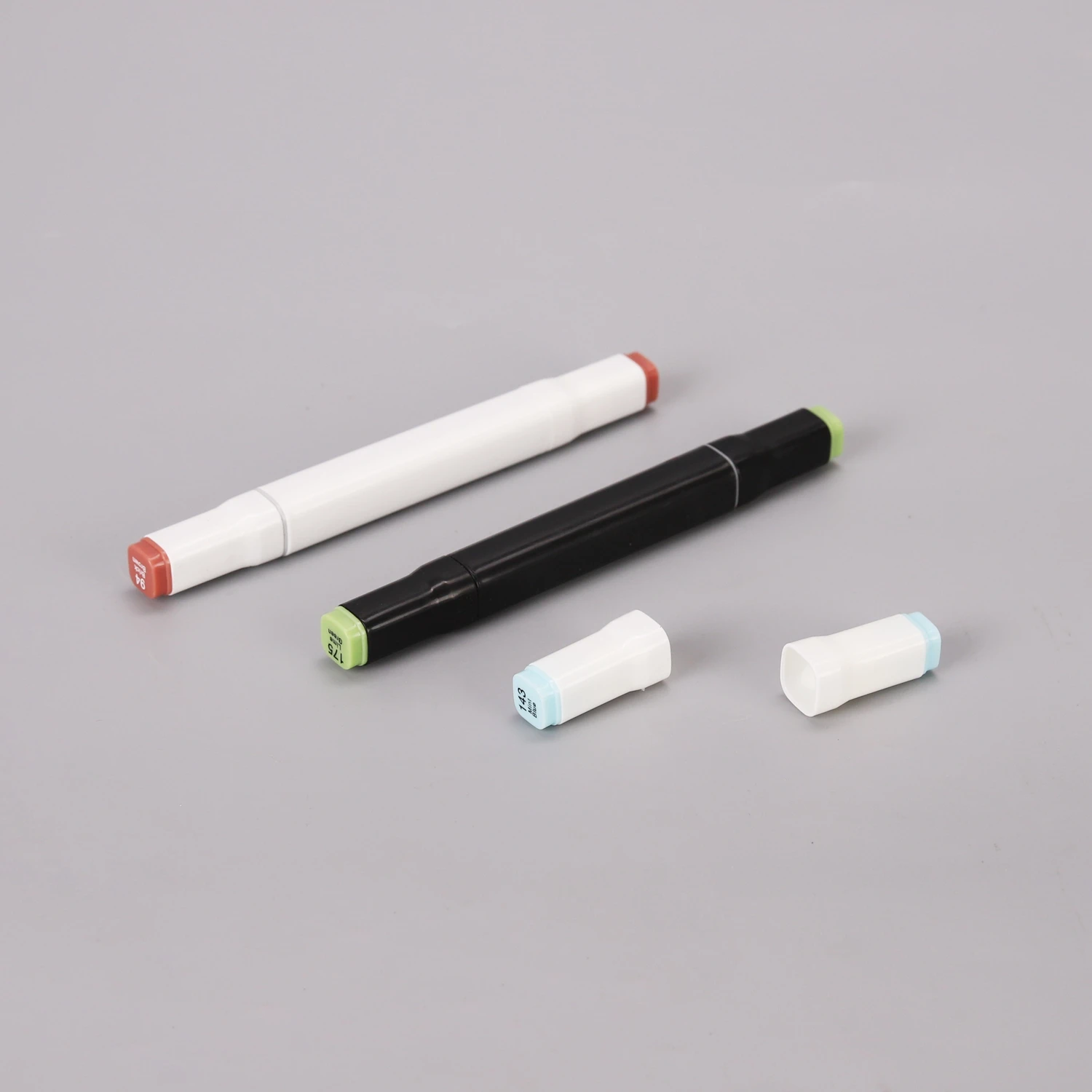 HB-707 Hot Sale Color Art Marker School Painting Marker Water Color Pen for Kids 24 Color to 204 Colors Stationery Set OEM