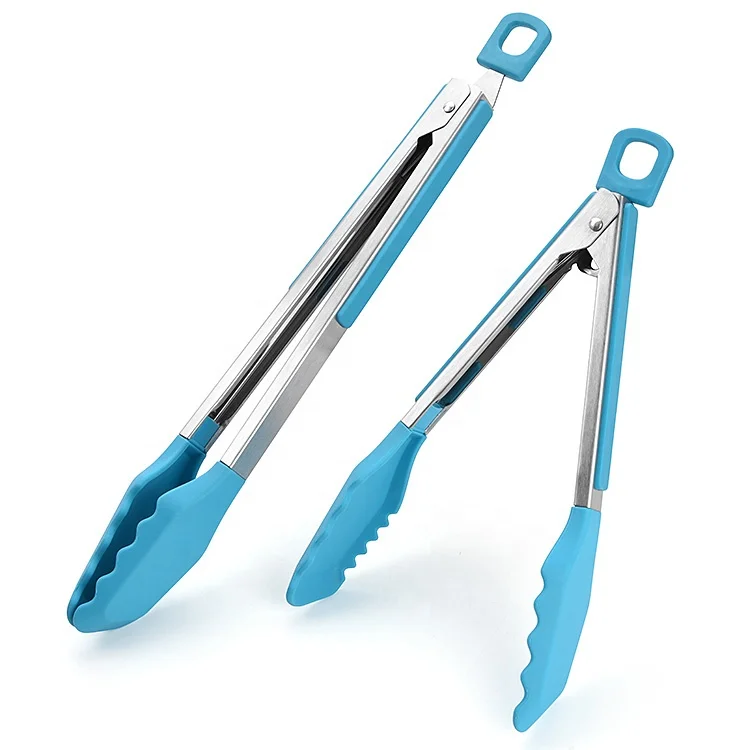 Оптовая продажа многофункциональные щипцы для приготовления пищи из нержавеющей стали металлические кухонные еды