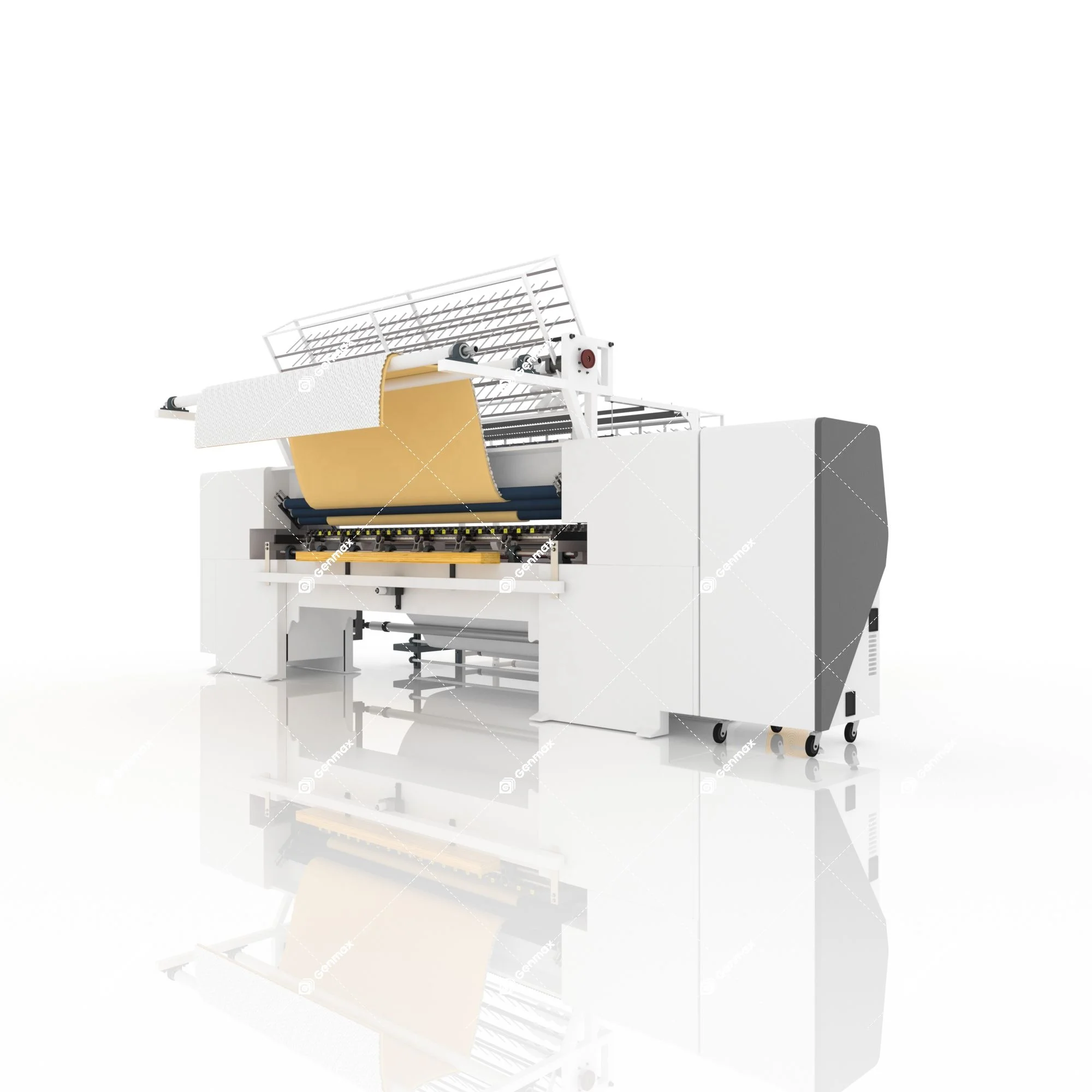 High quality computerized lock stitch multineedle quilting machine industrial quilting machine automatic quilting machine